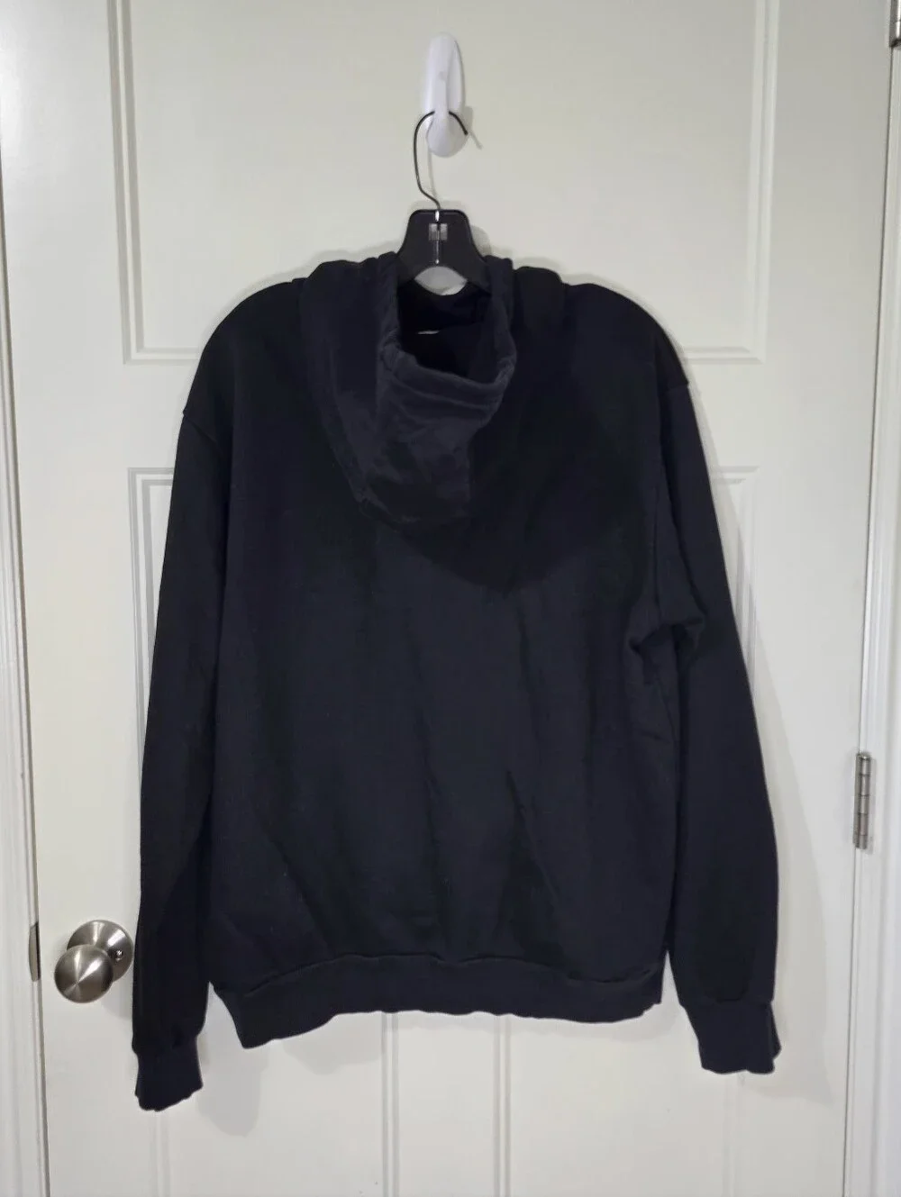 Alo Yoga Black Hoodie Sweatshirt Women's Large Zip Kangaroo Pocket